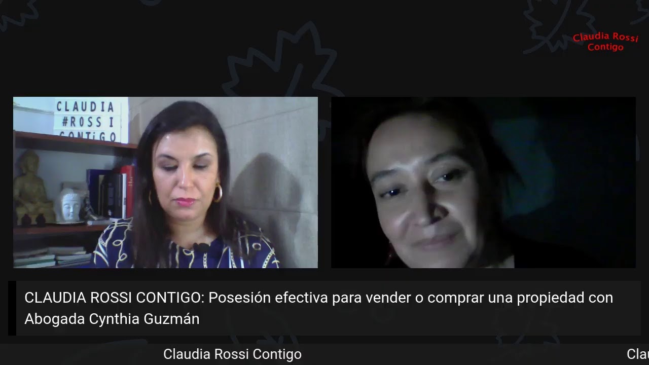 Posesi&oacute;n efectiva para vender o comprar una propiedad con Abogada Cynthia Guzm&aacute;n