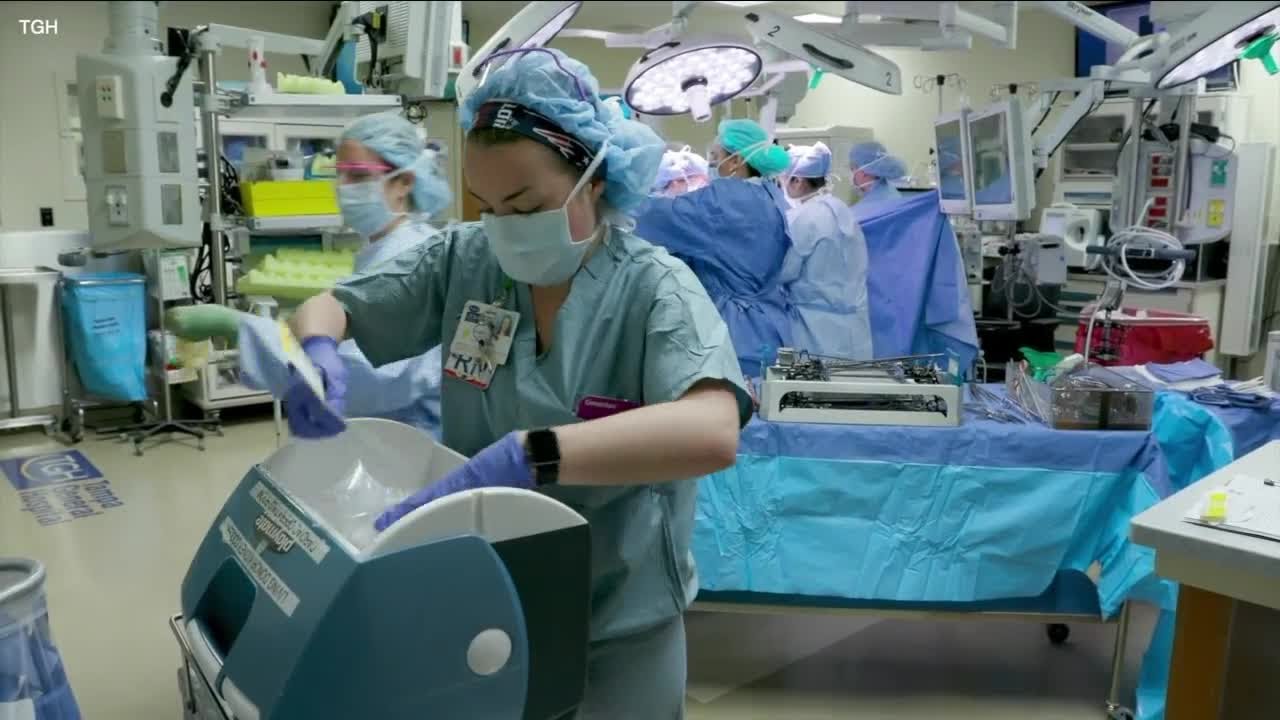 Tampa General Hospital's Transplant Institute paces nation in organ transplants in October