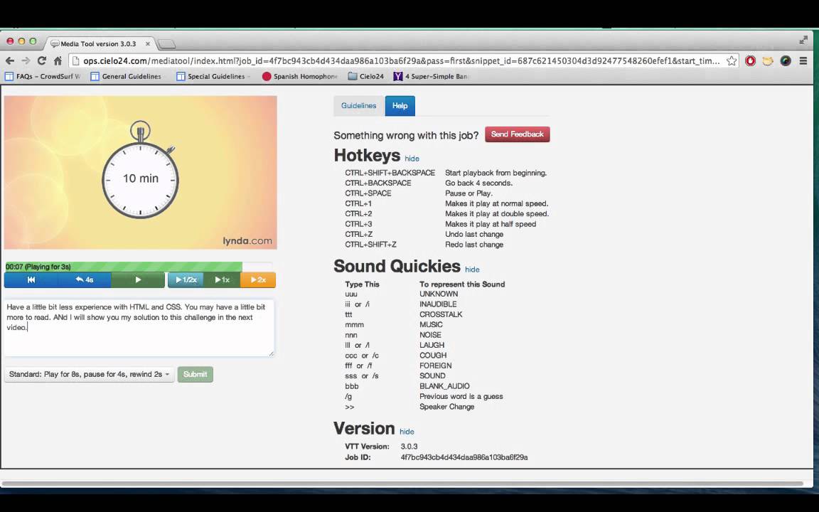 Transcription Training Video - Beginners