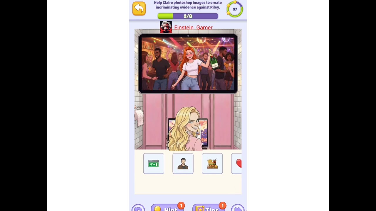 Решение для прохождения 44-го уровня игры Tricky Story 2.