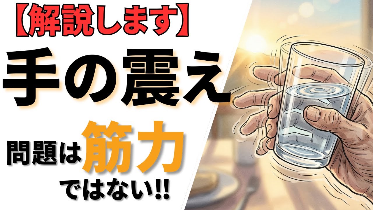 脳梗塞リハビリ‼︎手の震え　問題は筋力ではない‼︎【解説します】