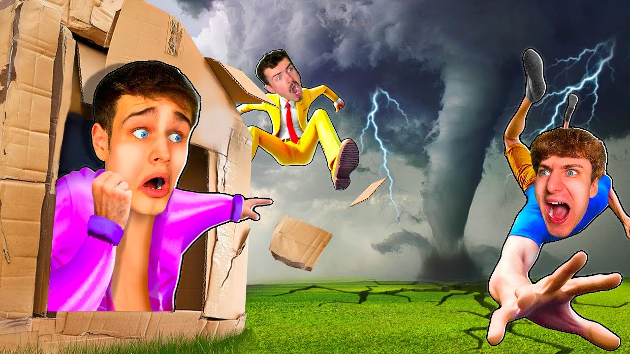 TORNÁDO vs ZABEZPEČENÝ DŮM v GTA 5!