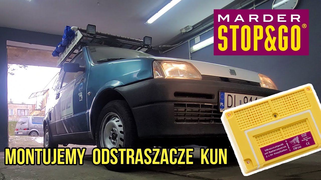 /01/ Montaż odstraszaczy kun Marder Stop & Go / Przygotowania do sezonu 2022 - start!