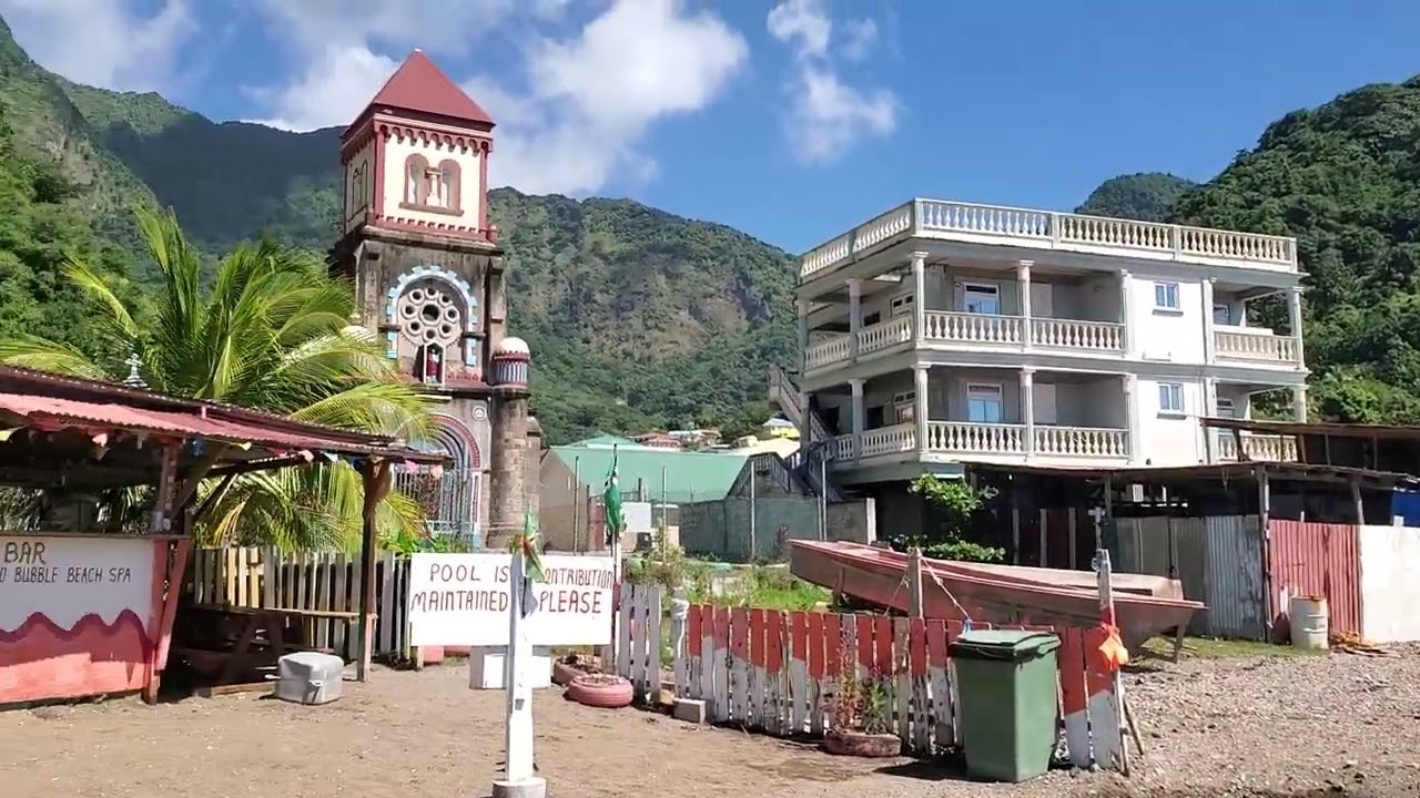 Soufrière & Bubble Beach Spa