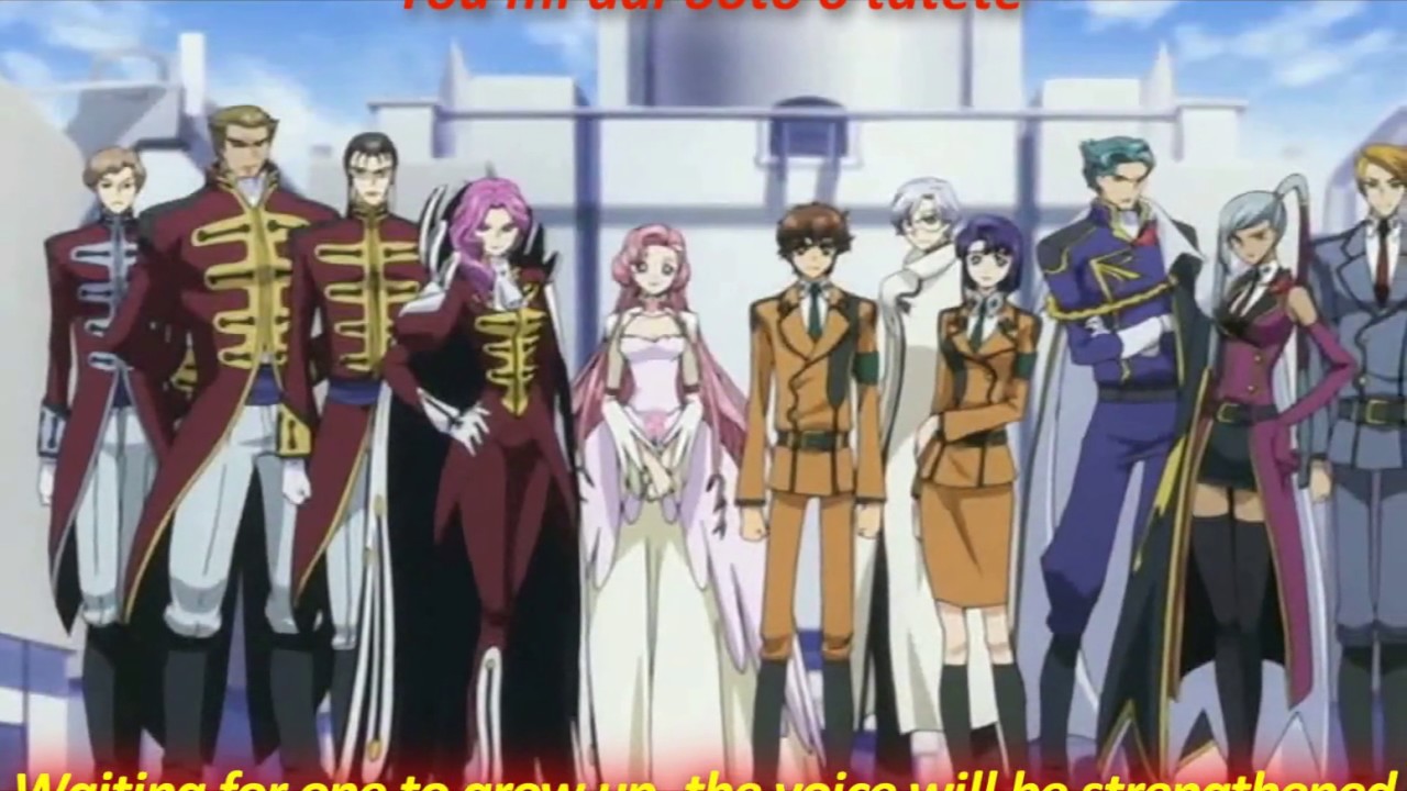 Code Geass Opening 2 English Subbed HD