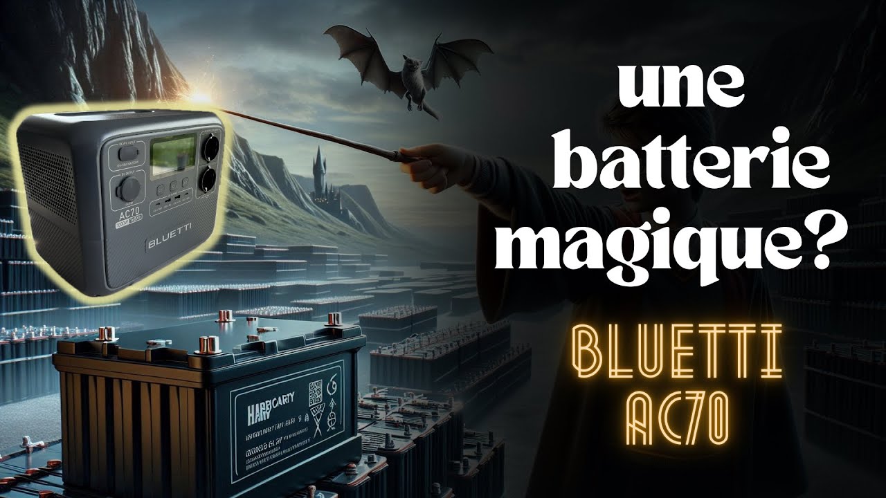 Bluetti AC70 : batterie Lifepo4 puissante et increvable #BLUETTI #AC70 #Powerstation #Batterie