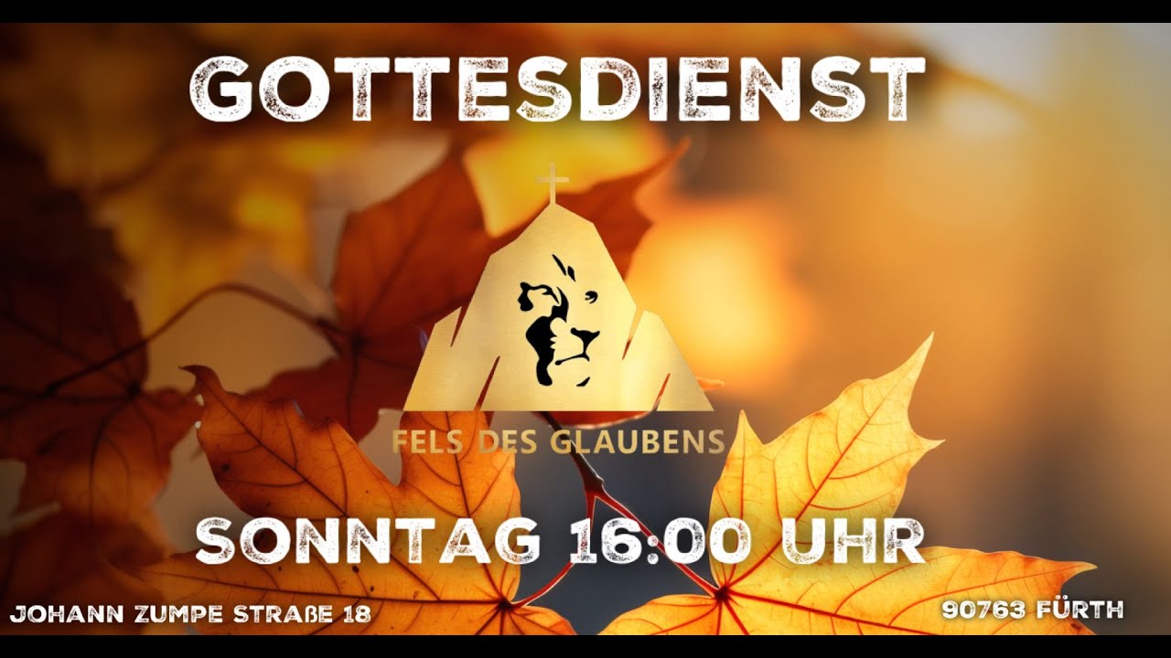 Gottesdienst: 28.01.2024 Sprecher: Pastor Sonny