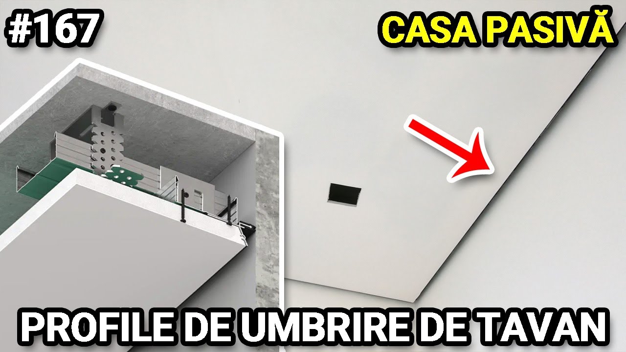 #167 Tavane moderne cu profile ascunse de umbrire. Efect natural uluitor! #casapasiva #passivehouse