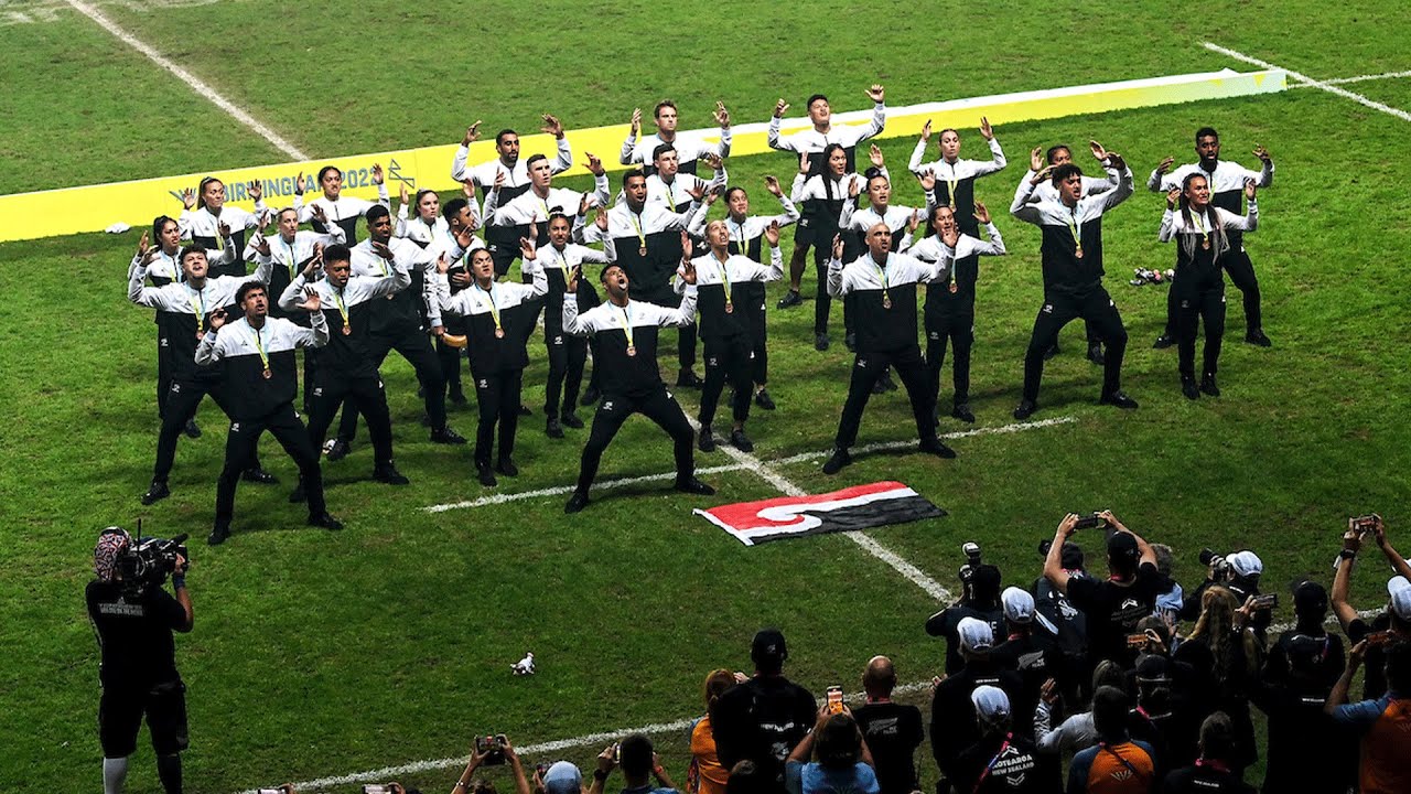 New Zealand Rugby Sevens Men & Women perform combined HAKA | Birmingham 2022 Commonwealth Games