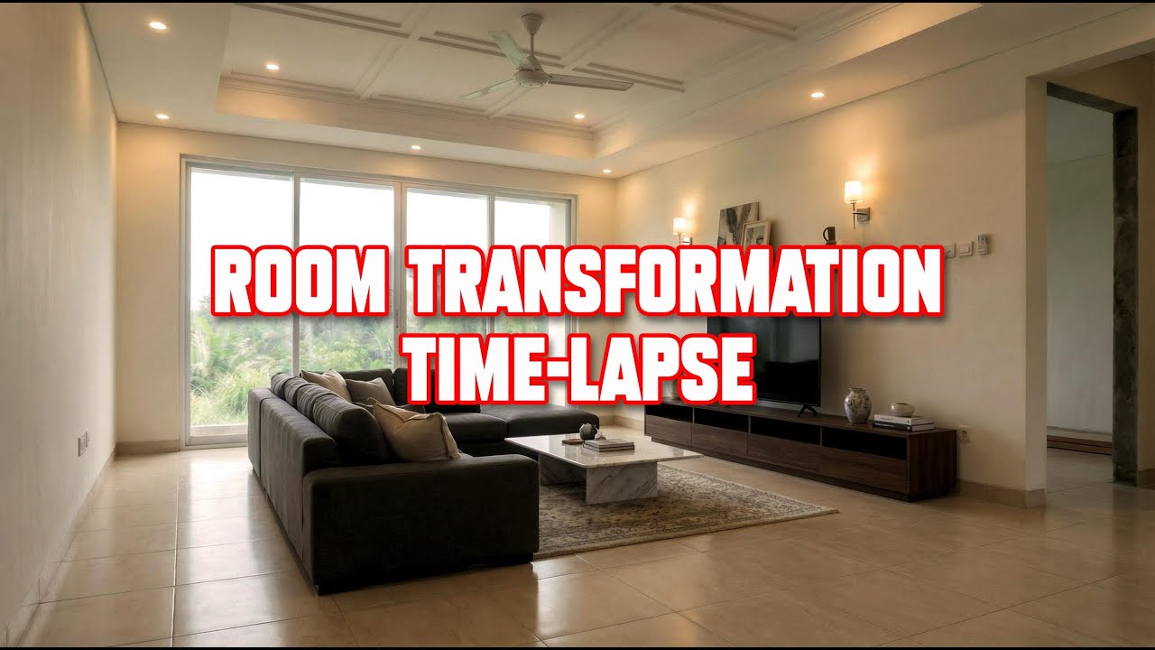 Family Room Renovation Time Lapse