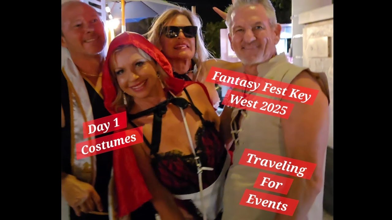 Fantasy Fest 2025 Key West – First Night Costume Highlights on Duval Street | Day 1 Wrap-Up 10/17/25