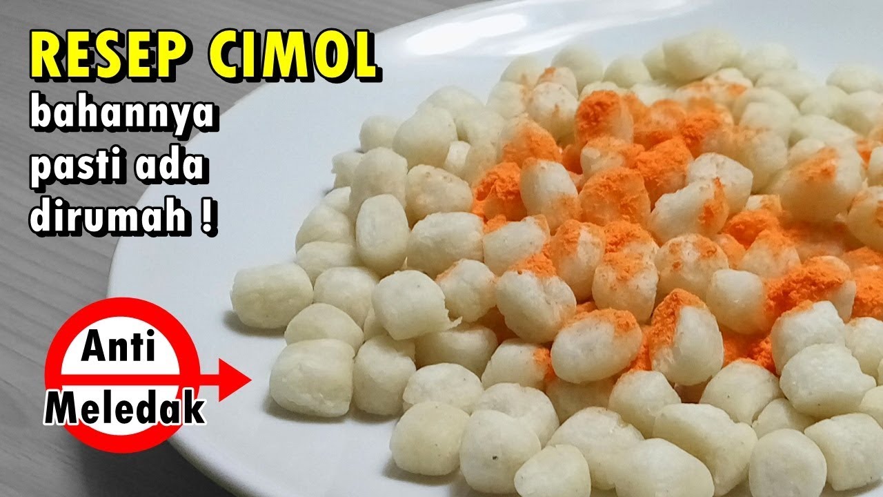 Cara Buat Cimol Bahan Seadanya dan Anti Meledak - Resep Cimol Jajanan SD