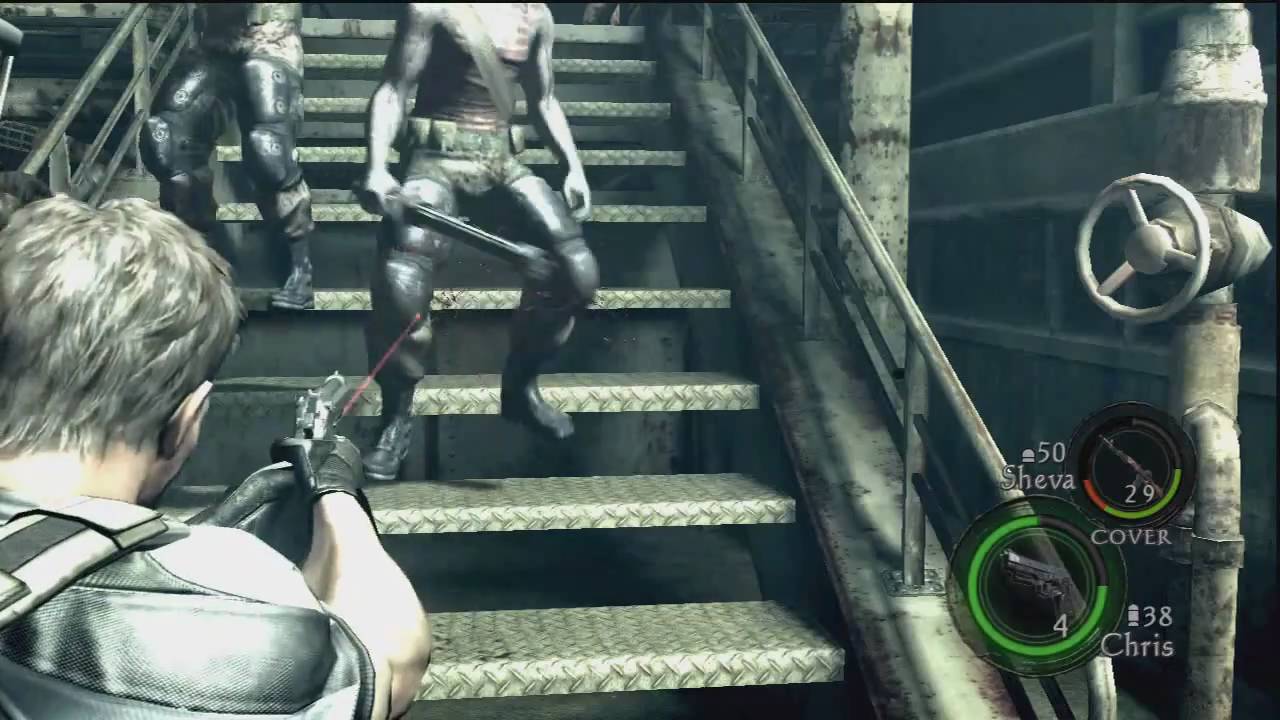 Resident Evil 5 Gold Edition: Full Walkthrough Chapter 6-1 "Ship Deck"