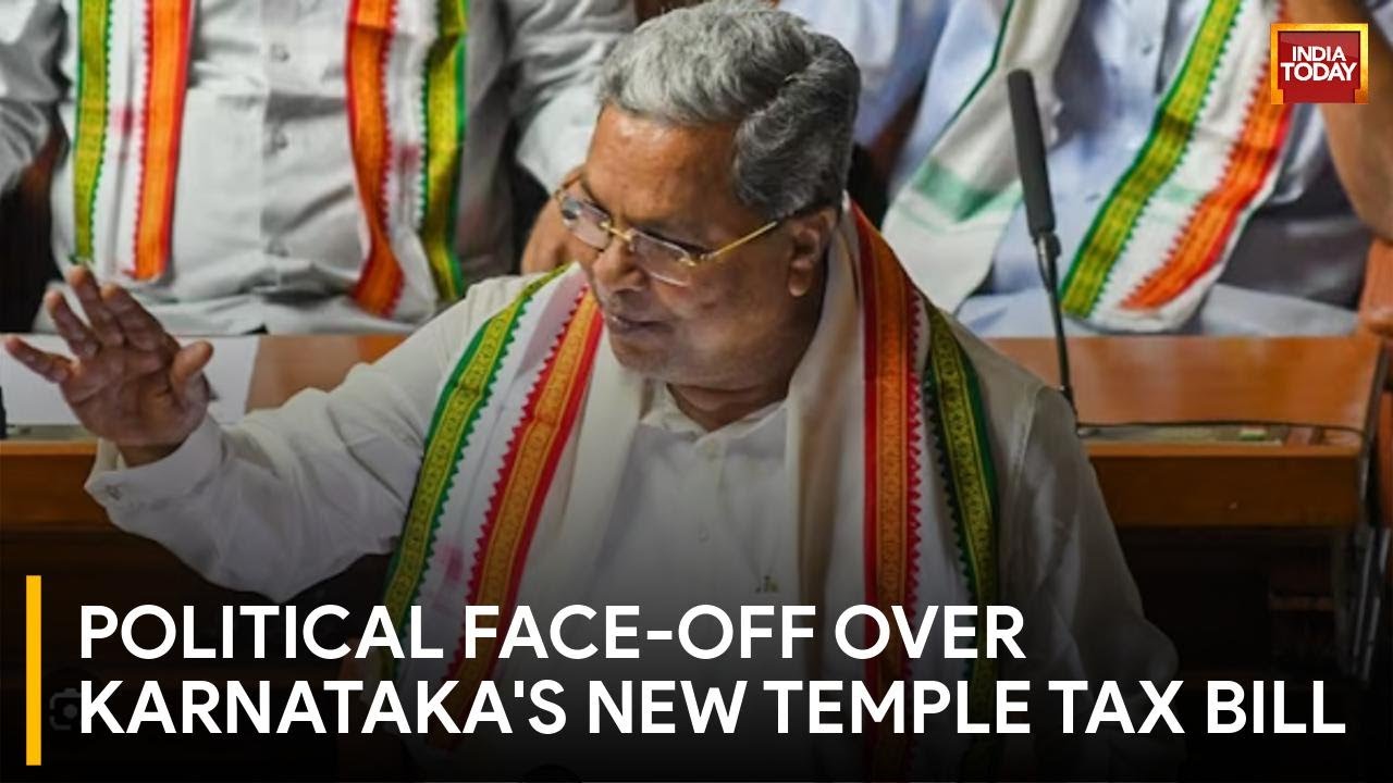Congress And BJP Spar Over Increased Temple Tax in Karnataka