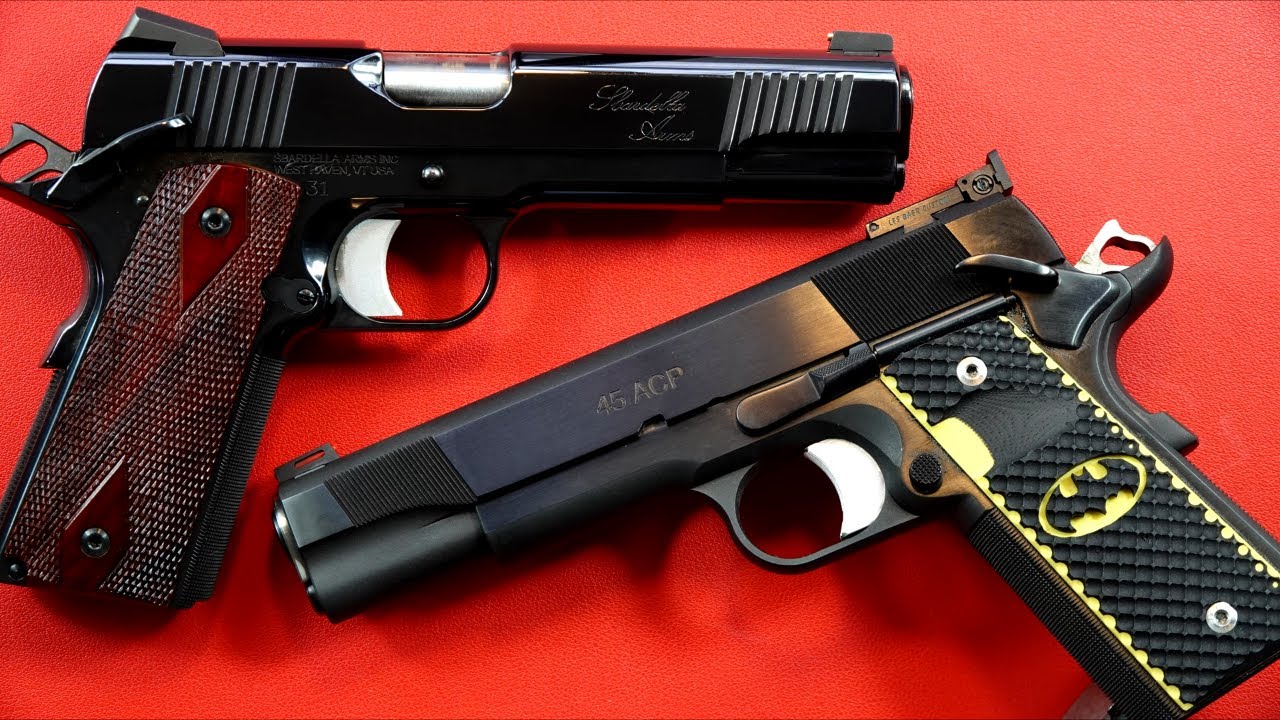 Sbardella Arms Custom Carry 1911 против Les Baer Custom UTC 1911