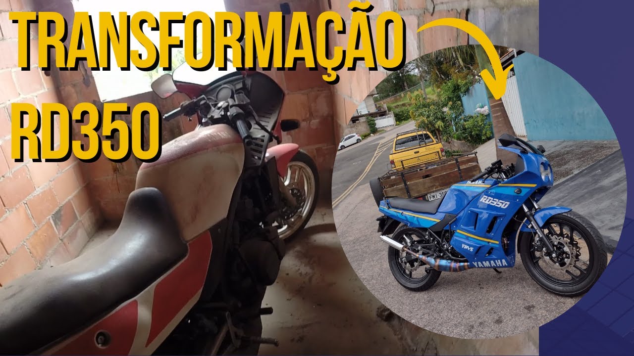RD 350 - Restauração completa [Gaúcho Motos - Vinhedo/SP]