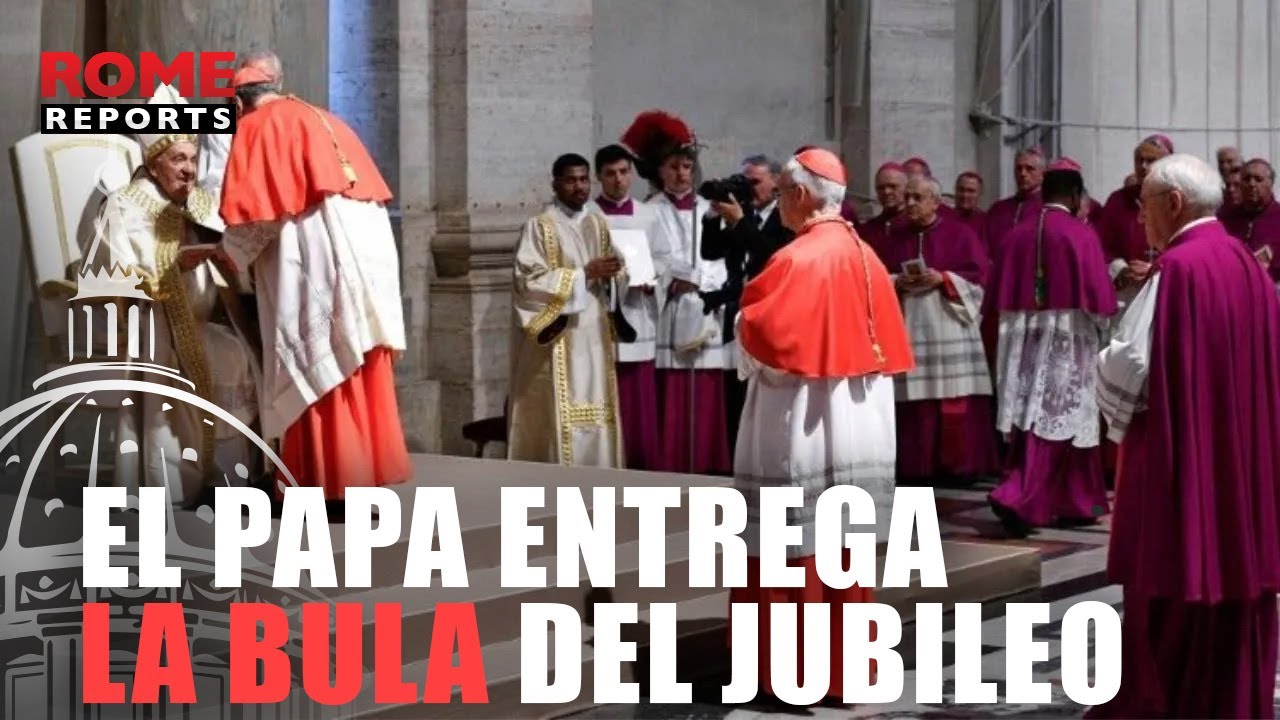 🙏🏽| Francisco entrega la bula del Jubileo de 2025 a los cuatro arciprestes de las basílicas papales