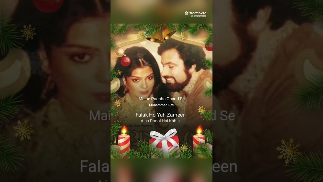 #Maine Puchha #Chand Se is live! Join me on StarMaker and sing along!