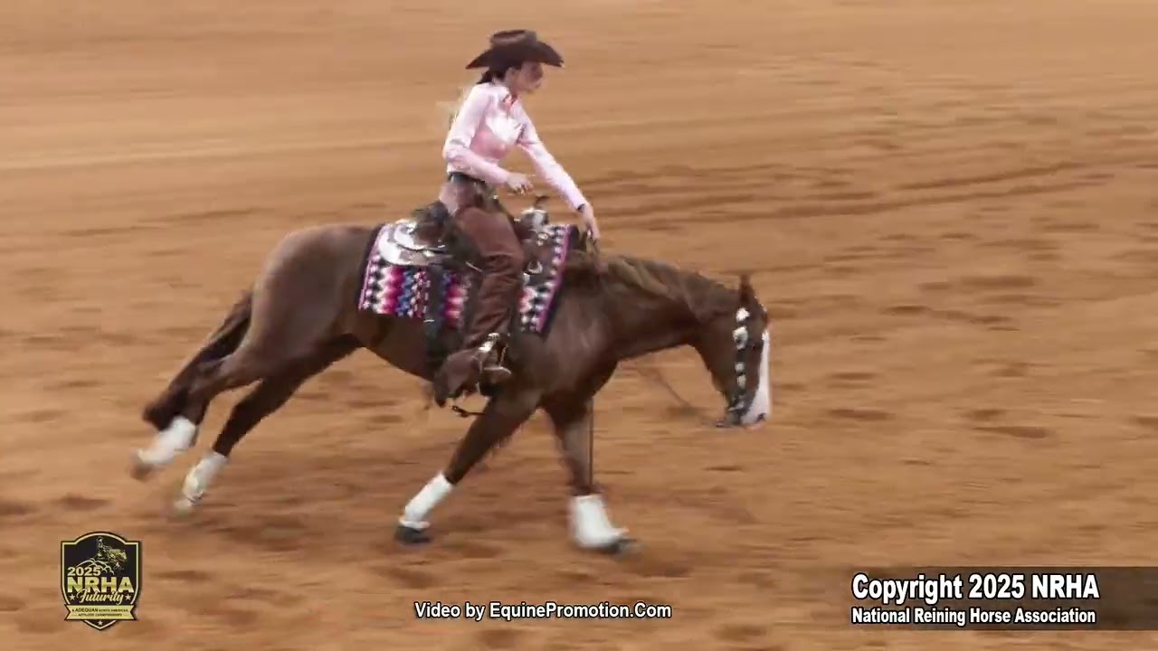 Nexttopguninstructor Maria Luiza Michelin Fagundes 2025 NRHA Non Pro Futurity Go 1, Section 1 - 221
