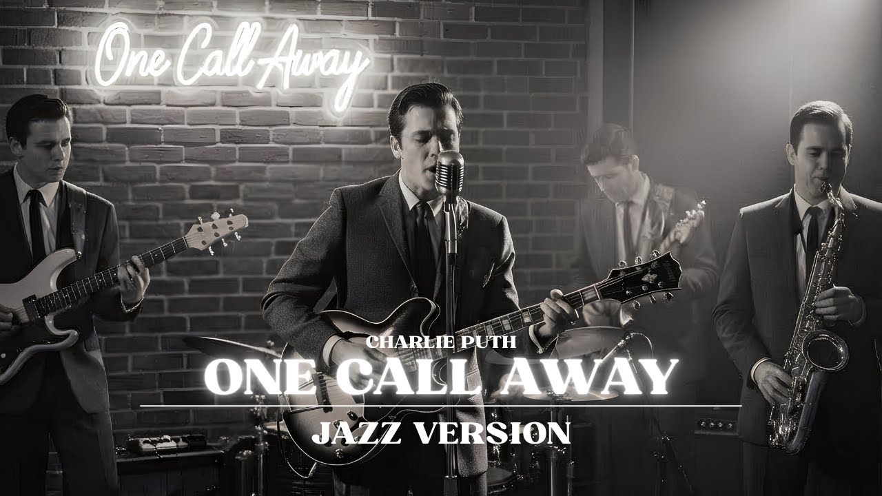 Charlie Puth - One Call Away | Jazz Version | Monochrome Jazz