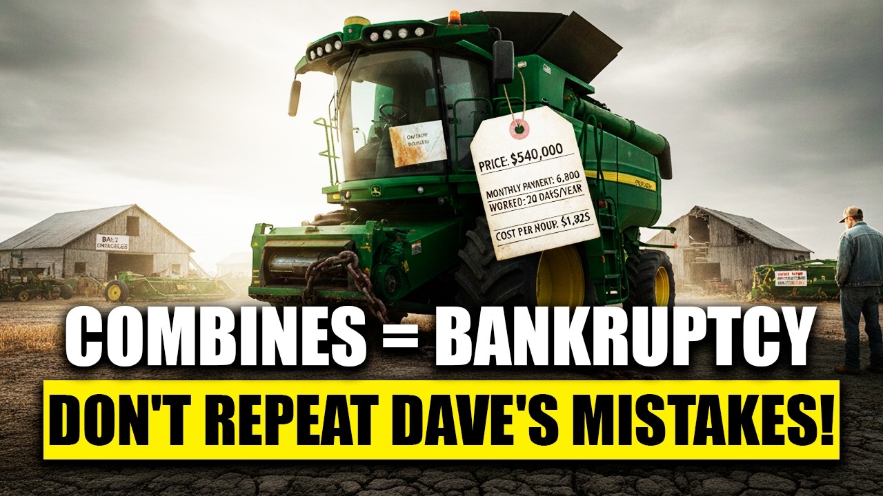 MY NEIGHBOR BOUGHT $540K COMBINE AND LOST EVERYTHING! The 3 Types of Equipment That Bankrupt Farmers