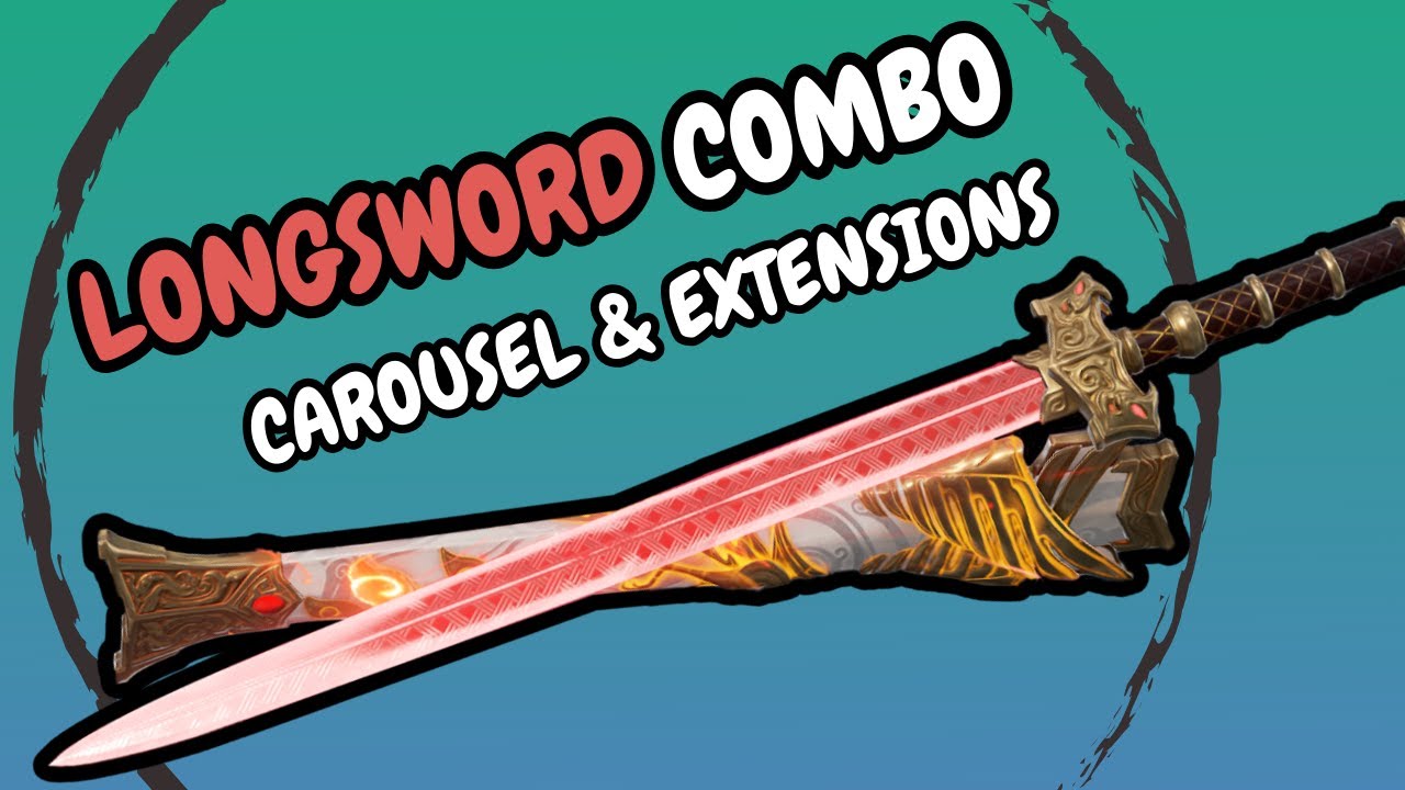 Naraka Longsword Combo Guide - Carousel and Extensions #永劫无间 #narakabladepoint