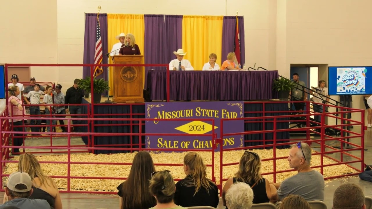 2024 Missouri State Fair Sale of Champions