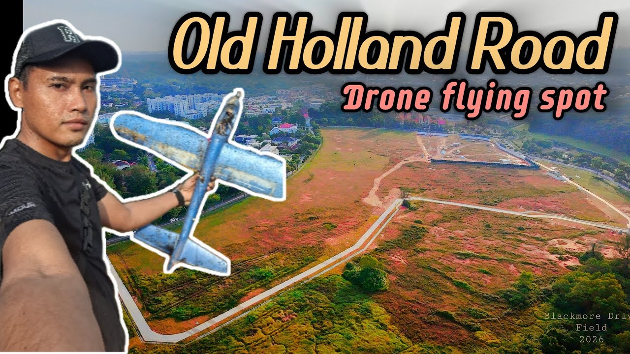 🇸🇬Old Holland Road Big Field : The Popular & Unofficial Heartland Drone Flying Spot In Singapore🇸🇬
