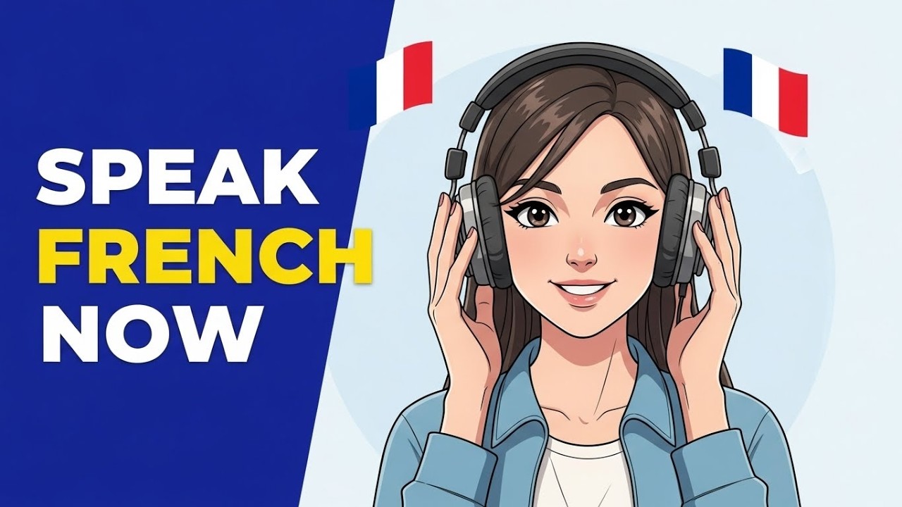 Real-Life French Conversation for Beginners (Slow & Easy)