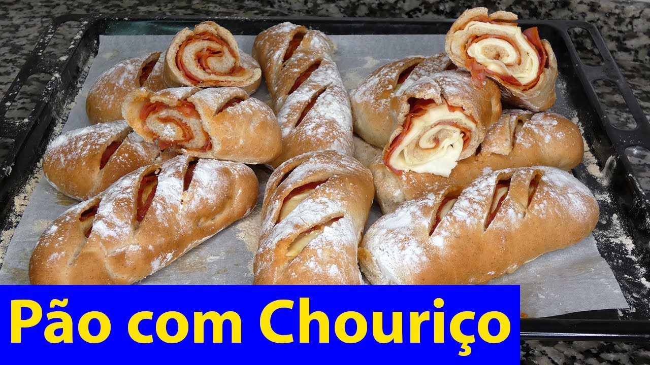 Como Faço Pão com Chouriço