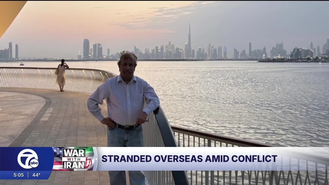 Metro Detroiters stranded overseas amid conflict