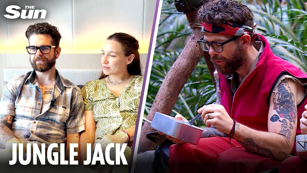 Even my dad Ozzy wouldn't have eaten jungle grub, says Jack Osbourne as he reveals wife is pregnant