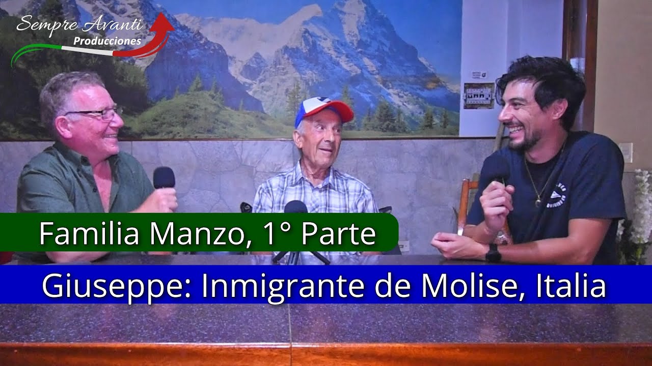 Familia Manzo, 1° Parte: Giuseppe, inmigrante de Molise, Italia en Mar del Plata, Provincia de Bs As