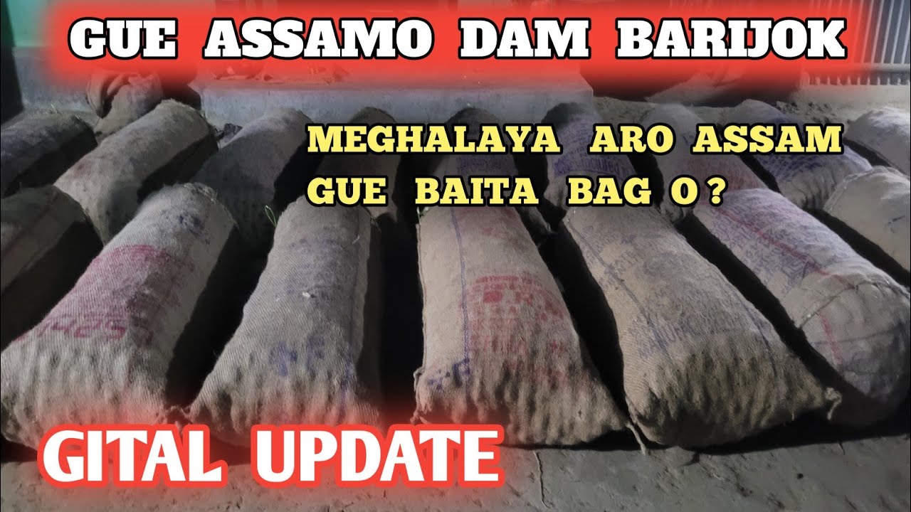 Assam o gue bag o dam barijok || Meghalaya chi badita bag o raenga || Gital update video