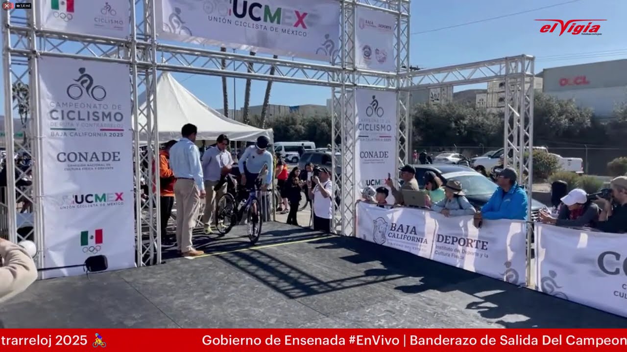 EN VIVO| Banderazo de Salida Del Campeonato Nacional de Ciclismo De Ruta y Contrarreloj 2025 🚴‍♂️