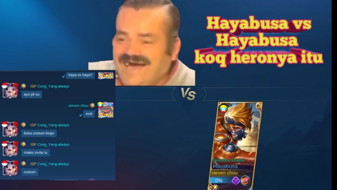Hayabusa vs Hayabusa !!! Koq malah pick Hero itu?