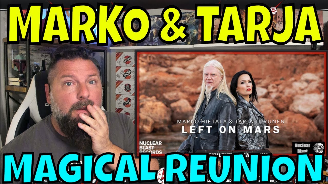 MARKO HIETALA - Left On Mars (feat. Tarja Turunen) OLDSKULENERD REACTION