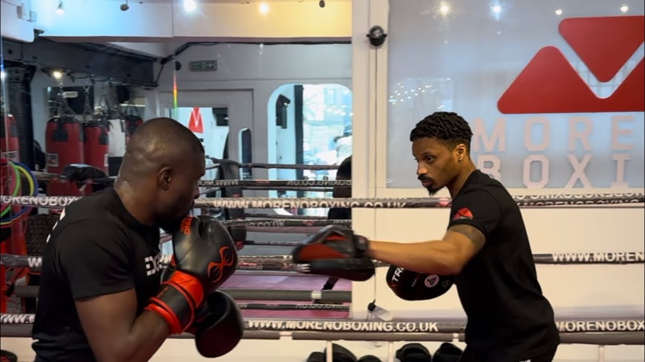 Ohara Davies Boxing on Pads x Carlos Moreno