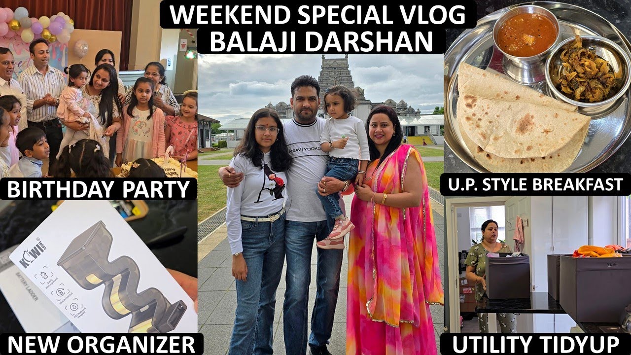 Birmingham Visit, Sunday Special U.P. Style Breakfast & Utility Shelf Organization - Weekend Vlog
