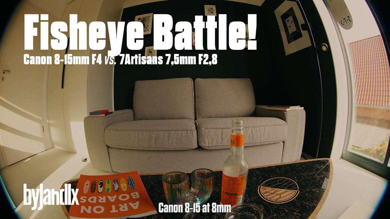 Big Fisheye Battle! / Canon 8-15mm VS. 7Artisans 7.5mm