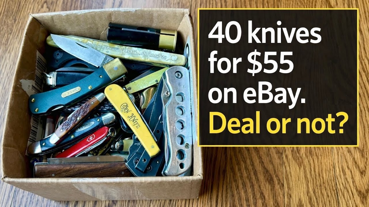 Я купил 40 ножей за 55 долларов на eBay &mdash; выгодная покупка или полный хлам?