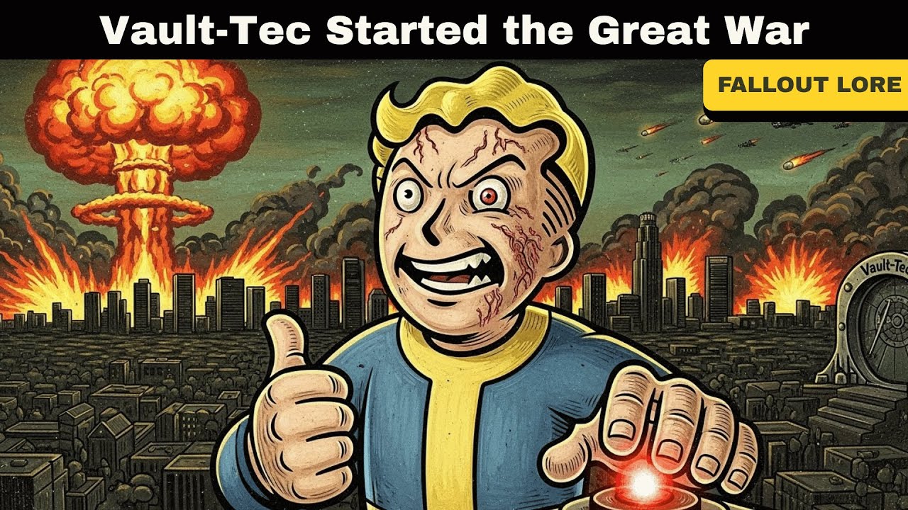 Компания Vault-Tec начала Великую войну | Объяснение лора Fallout Dark