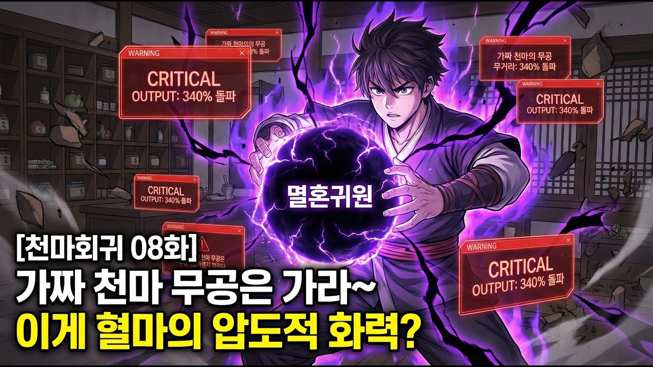 [천마회귀 8화] 