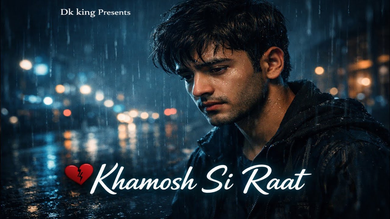 Khamosh Si Wo Raat 💔 | Emotional Hindi Song | Sad Breakup Song | Dk king Presents