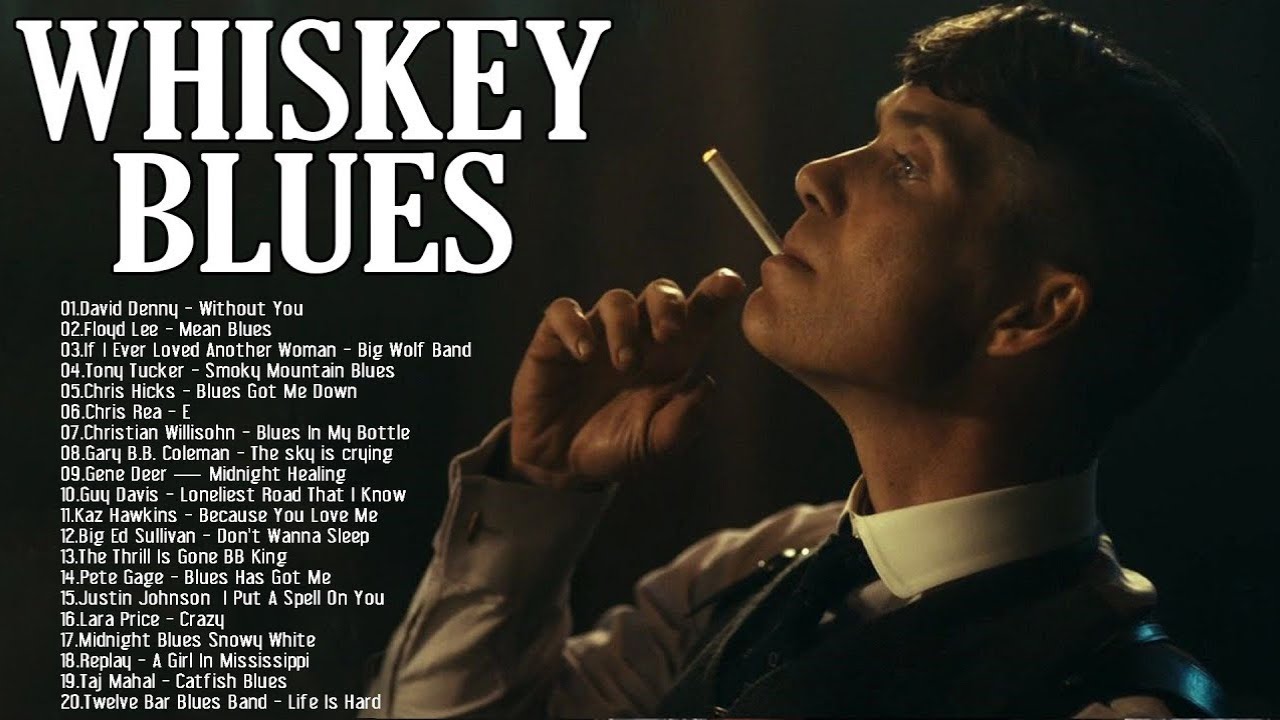 Relaxing Whiskey Blues Music | Best Of Slow Blues /Rock Ballads | Fantastic Electric Guitar Blues