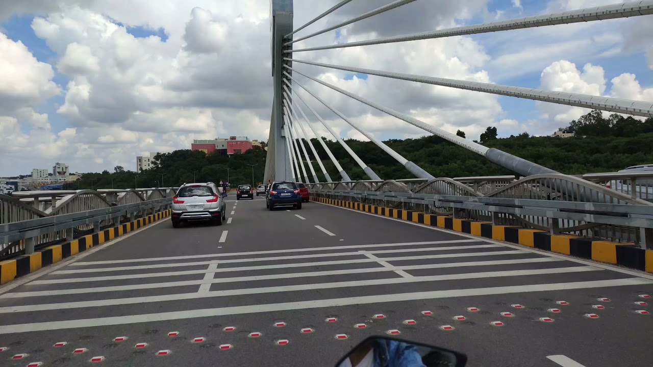 Cable Bridge HYDERABAD ✔️✔️ || VlogBucket #shorts #hyderabad #new