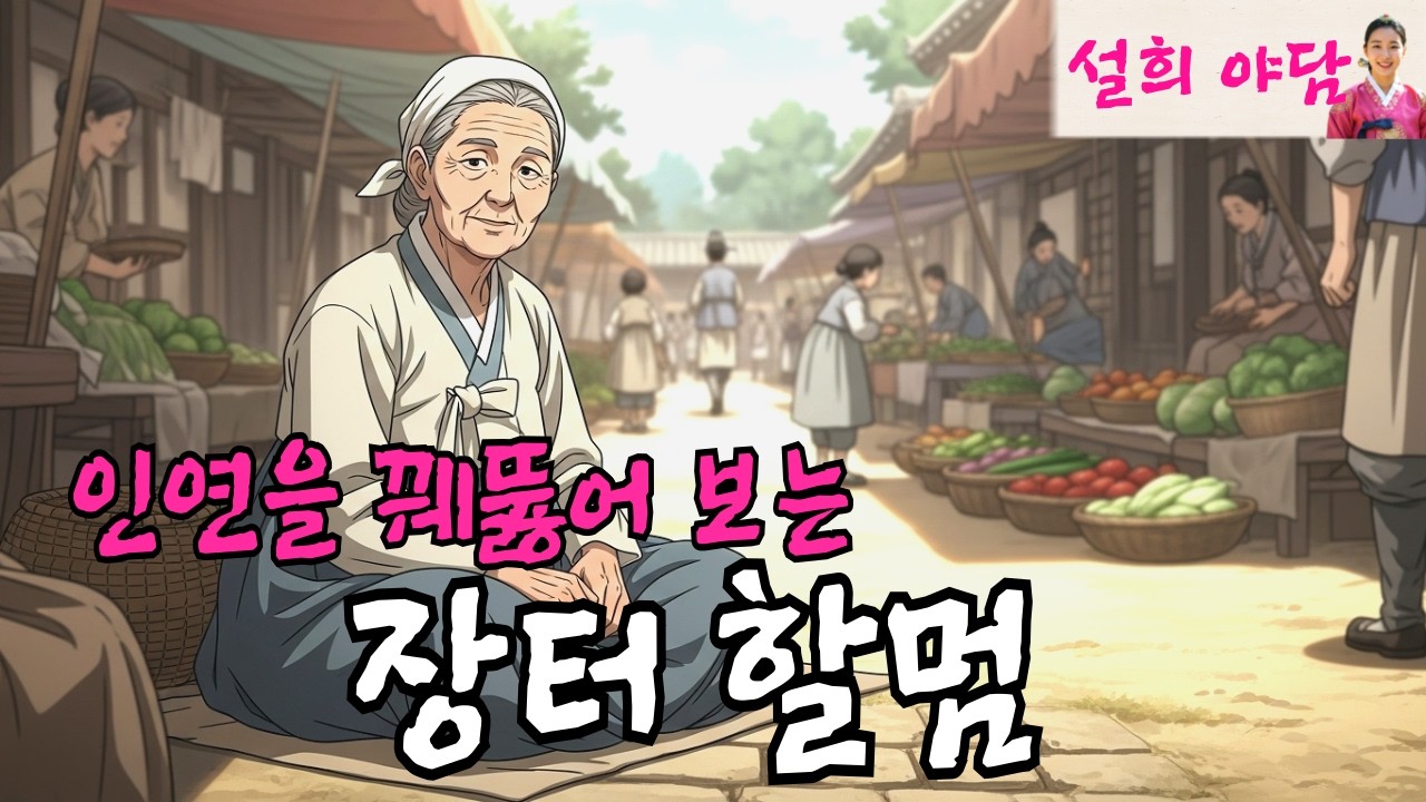 조선 장터에서 인연을 꿰뚫어 보는 국밥집 할머니 / 야담 / 설화 / 옛날이야기