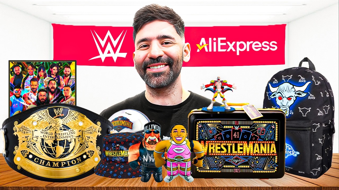 I Bought FAKE WWE Merch From AliExpress