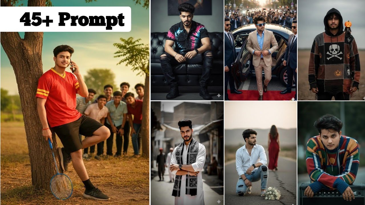 NEW 45+ INSTAGRAM TRENDING AI IMAGES EDITING PROMPT 📸 || BOYS TRANDING PROMPT