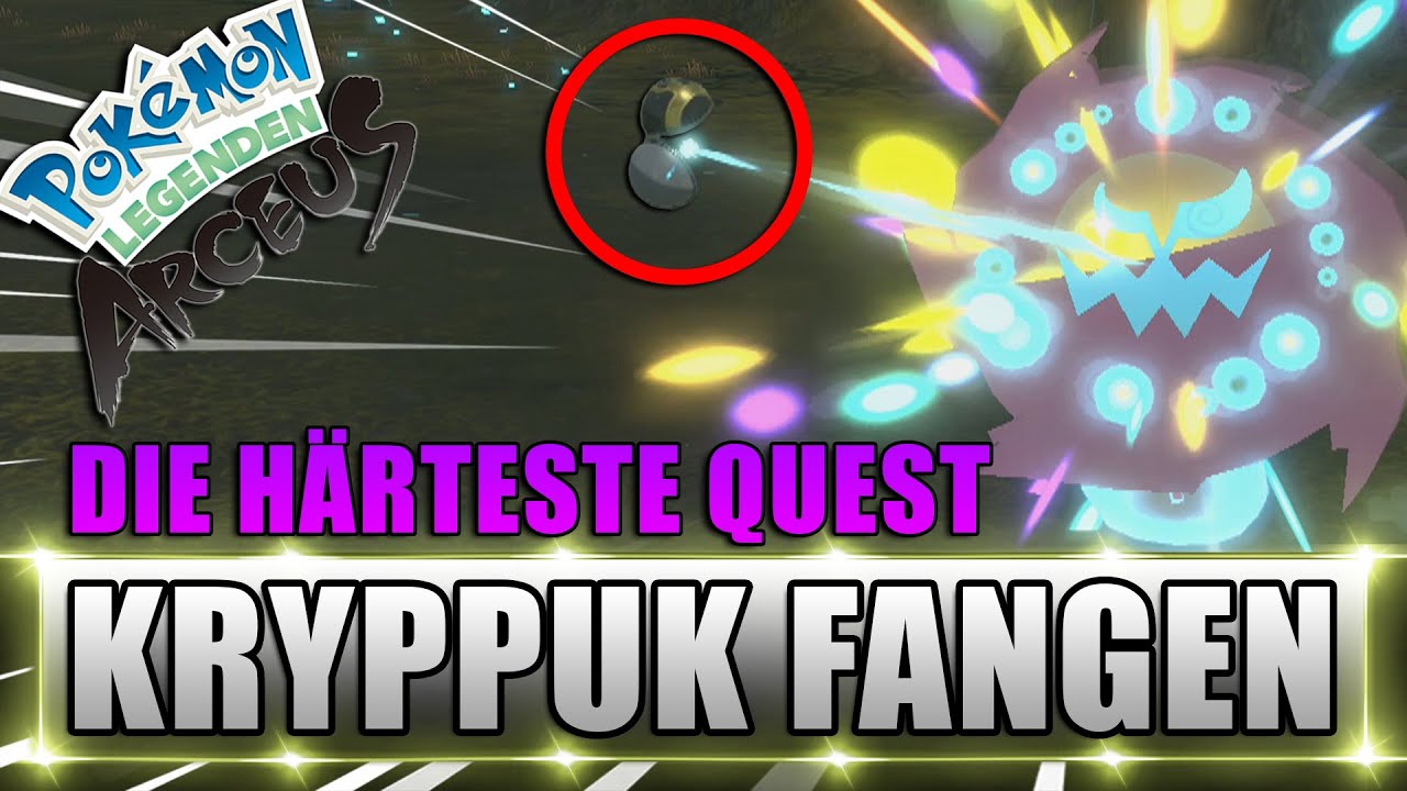 KRYPPUK FANGEN! So bekommst du ALLE GEISTERLICHTER & bekommst Kryppuk in Pokemon Legenden Arceus
